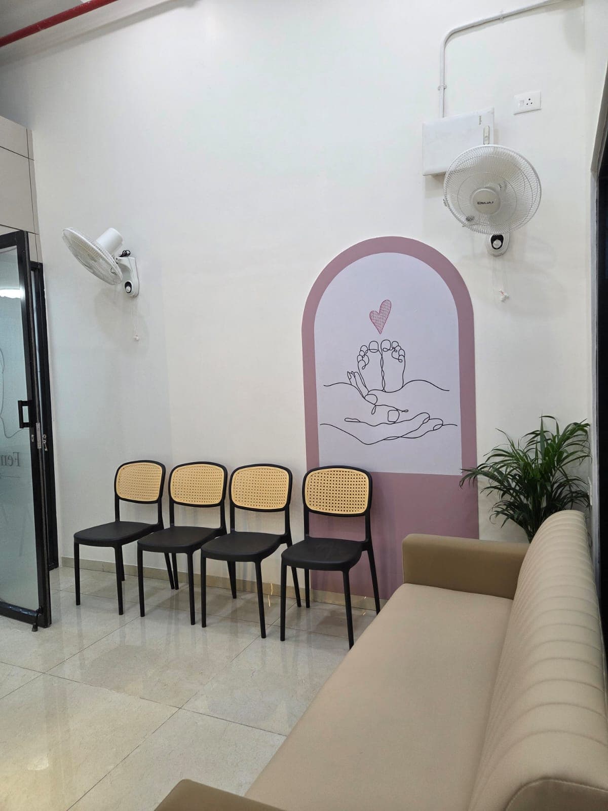 FemHealth Clinic reception at VJ Happiness Street Hinjawadi
